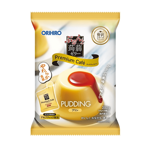 ORIHIRO Purunto Konjac Jelly Premium Coffee Pudding 20g×10 Pieces Total 200g