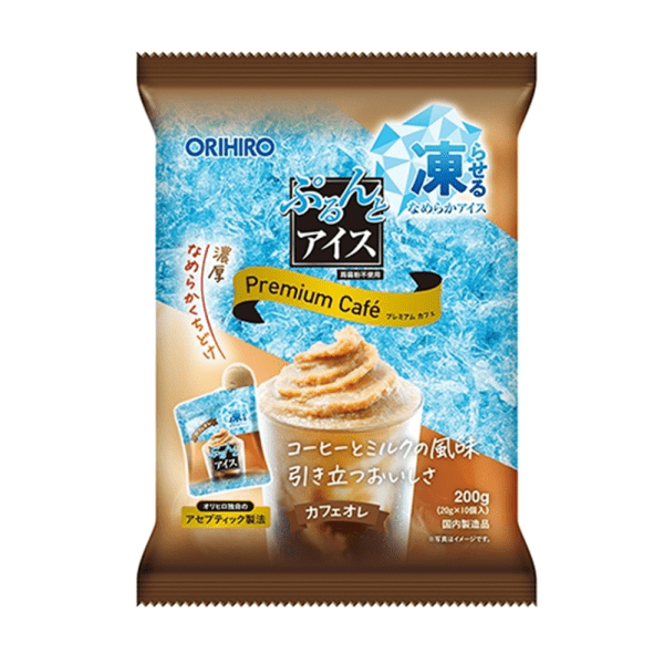 ORIHIRO Purunto Ice Premium Cafe Cafe au Lait 200g