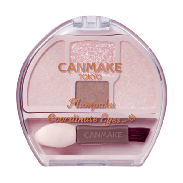 CANMAKE Plumpuku Coordinate Eyes Four-Color Under-Eye Bag Palette 1.4g