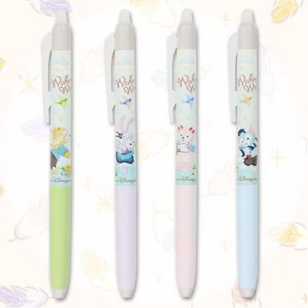 Disney Duffy and Friends “Wishing Wings” Series Ballpoint Pen Set 4-Pack