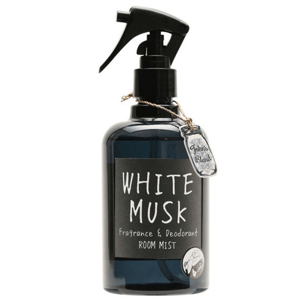 JOHN’S BLEND Indoor Fragrance Deodorizing Spray, White Musk, 280mL