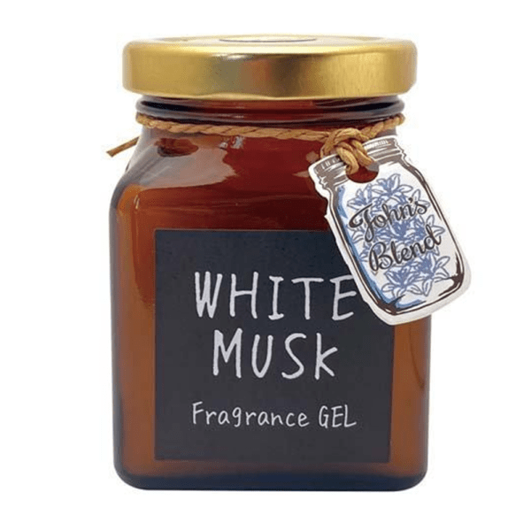 JOHN’S BLEND Fragrance Gel, White Musk, 135g