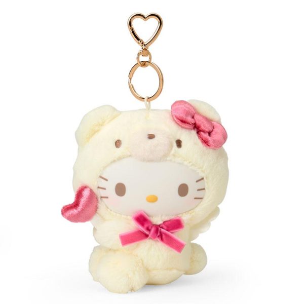SANRIO Angel Bear Series Plush Keychain Charm – Multiple Styles Available