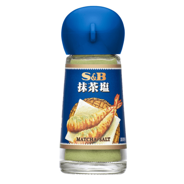 S&B Matcha Salt  Perfect for Fried Foods  27g