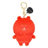 NAGANO Self-Deprecating Bear Colorful Plush Keychain – Multiple Colors Available