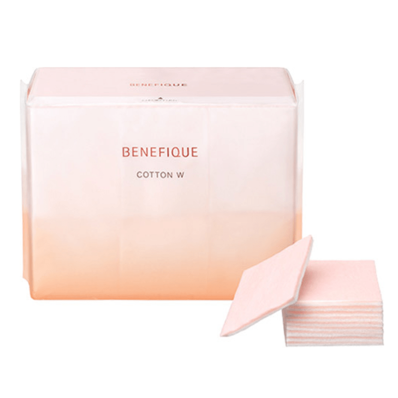 BENEFIQUE Cotton Pads W N Type 180 Sheets