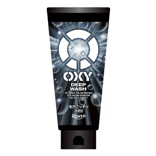 ROHTO OXY Deep Cleansing Face Wash for Men 130g