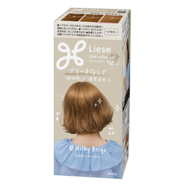 Kao  Liese no rinse free gel color hair color agent multiple size black hair exclusive multiple color choice