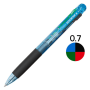 Tombow 4-color ballpoint pen, 0.7mm transparent blue, BC-FRC40