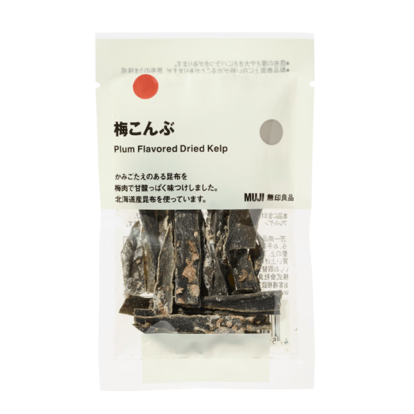 MUJI Chewy Pickled Plum & Kelp Snack 7g