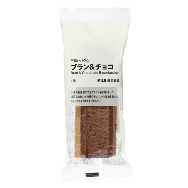 MUJI Irregular Baumkuchen Chocolate / Cheese Flavor 1 Piece Multiple Options Available