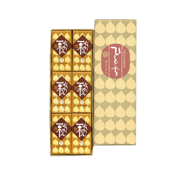Kanseido One piece of chestnut yokan/6