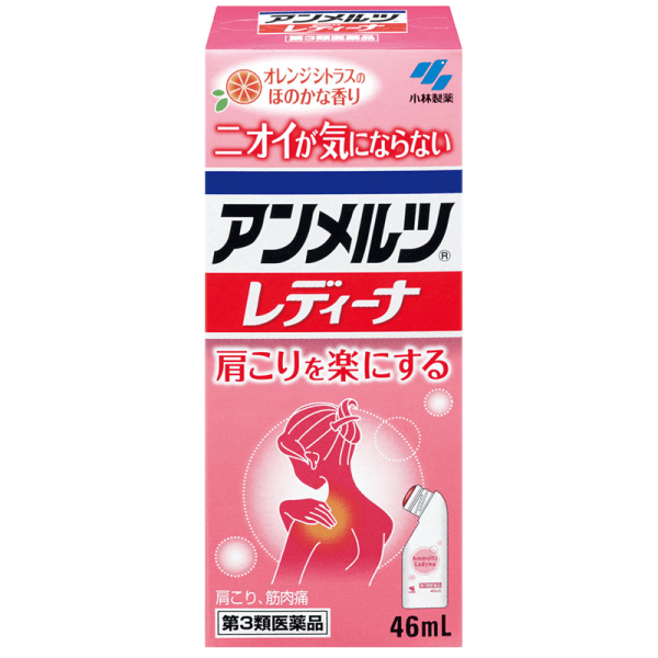 KOBAYASHI Pharmaceutical  Neck & Shoulder Pain Relief Liquid for Women Citrus Fresh Scent 46ml