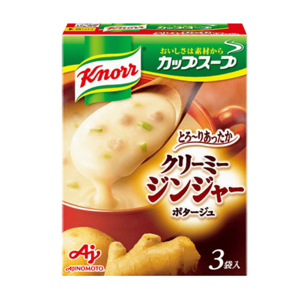 AJINOMOTO Creamy Ginger Soup  Instant  3 Sachets