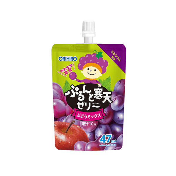 ORIHIRO Konjac Jelly Drink Grape Flavor 130 g