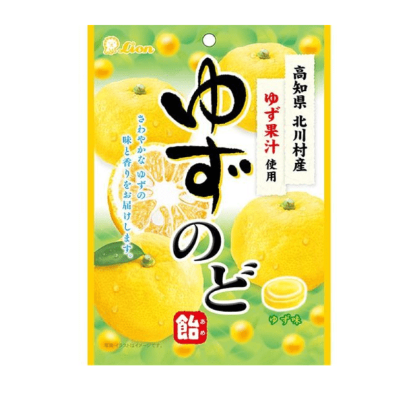 Lion Confectionery   Yuzu Throat Lozenges   73g
