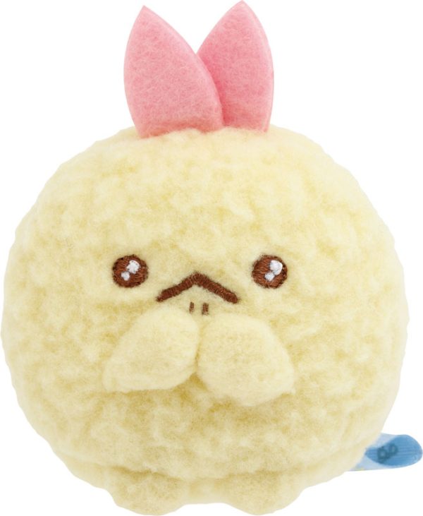 SAN-X Sumikko Gurashi Plush Handheld Emoji Set – Fried Shrimp