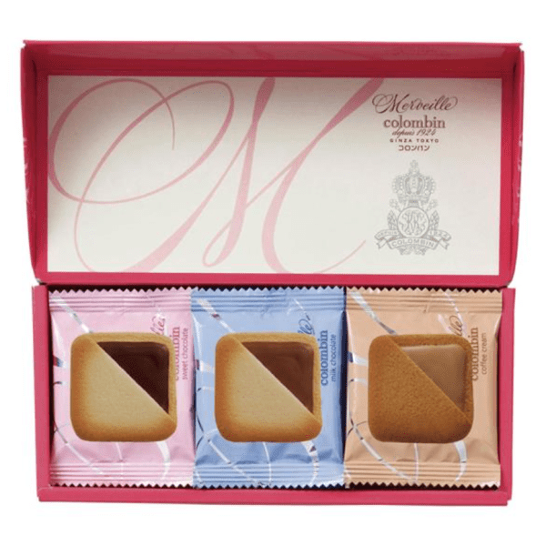 Colombin Ginza Chocolate Sandwich Cookies 15 pcs
