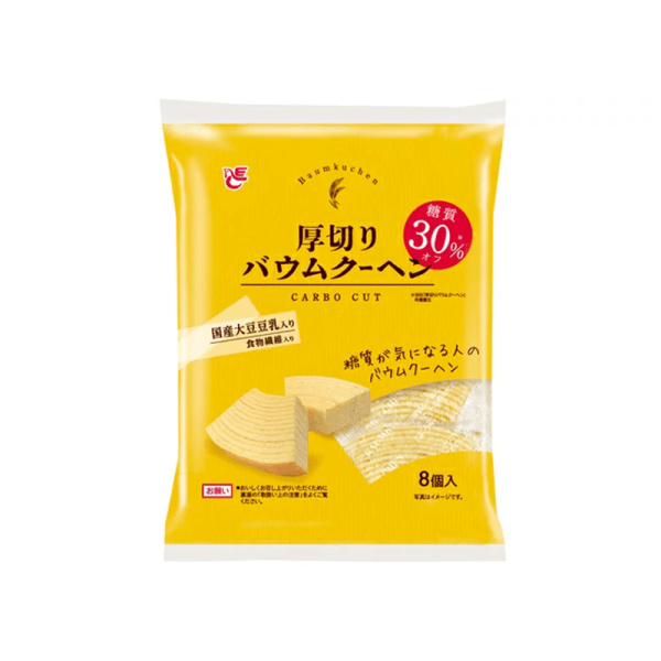 FUJIYA Thick-Cut Baum Cake 8 pieces