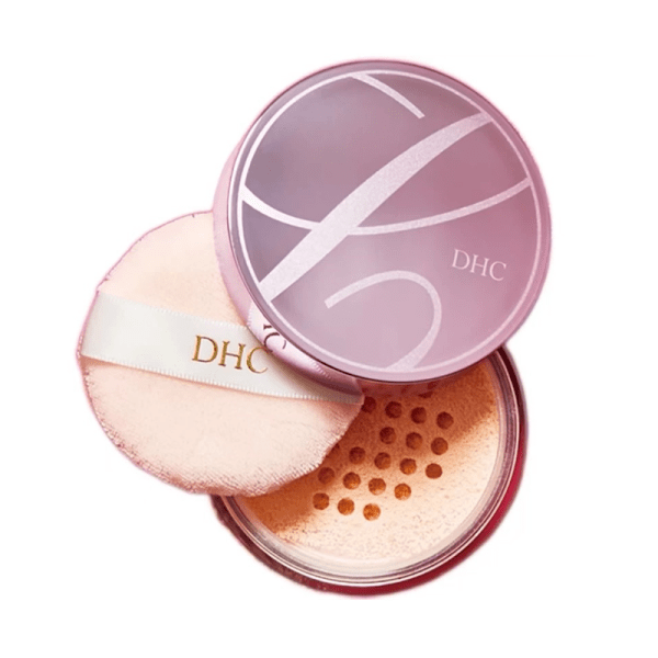 DHC Q10 Moisture Care Clear Face Powder 15g Pink/Light