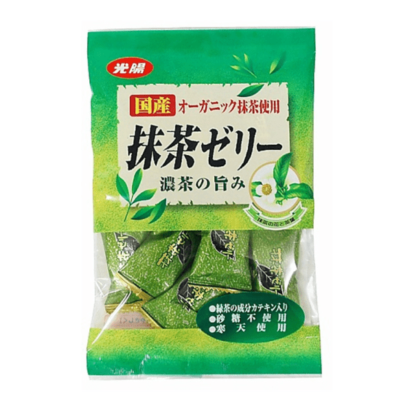 Saijoen Koyo Matcha Jelly Made with Japanese Organic Matcha 110 g