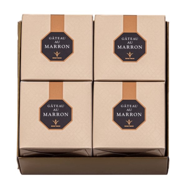 Gateau aux Maron 4 pieces (GM-4)