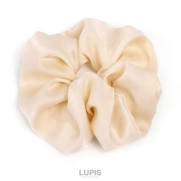 LUPIS hair tie v1251 Grayish pink/ivory white