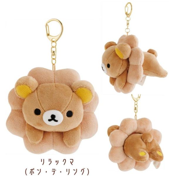 SAN-X&Mister Donut Collaboration Corner Creatures Donut Series Plush Pendants Available in Various Sizes