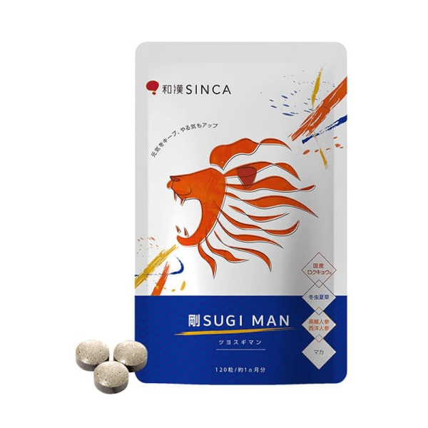 SINCA SUGIMAN Male Vitality Supplement 120 Capsules