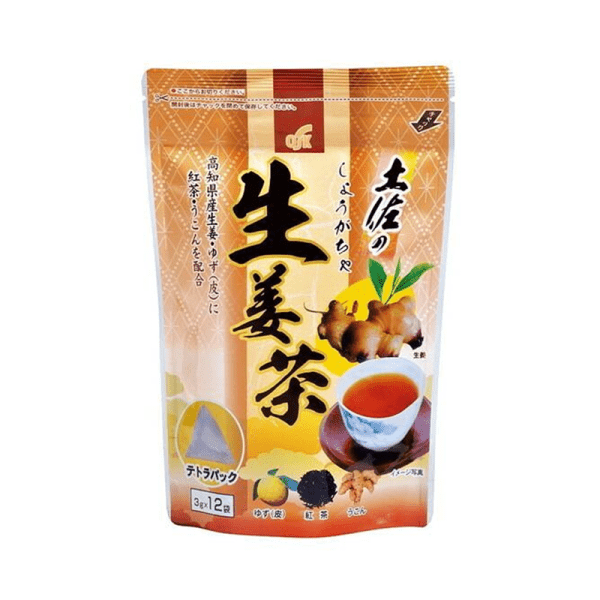 OSK Odani Grains Kochi Prefecture Yuzu Ginger Tea, 3g × 12 Sachets