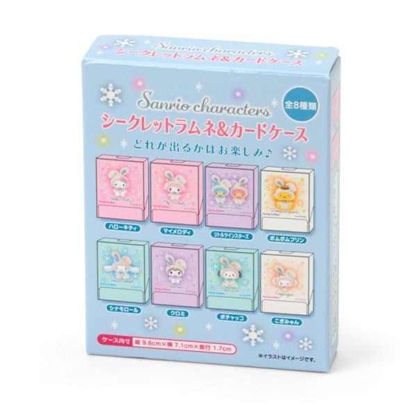 Sanrio Characters Secret Ramune & Card Case (Snow Rabbit)