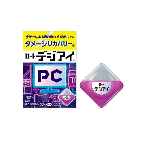 ROHTO UV Eye Drops for Relieving Eye Fatigue and Redness 12ml