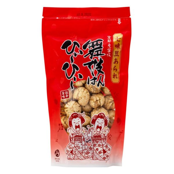 Kyoto Shichimi Maiko Shichimi Chili Flavored Adzuki Bean Crisps 100 g