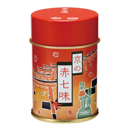 Kyoto Shichimi   Medium Hot Seven Spice Seasoning   Tin  10 g