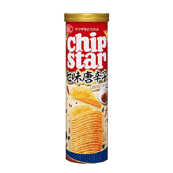 Yamazaki Crispy Potato Chip Series Shichimi Togarashi Flavor 105g