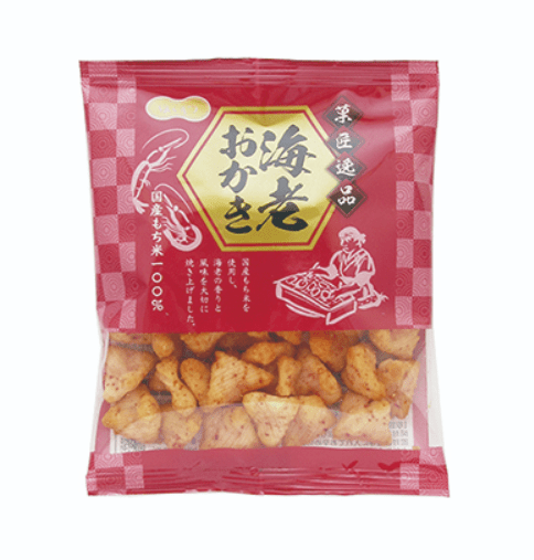 Hokuetsu Kasho Selected Rice Cracker Series Shrimp Flavor Rice Crackers 34g