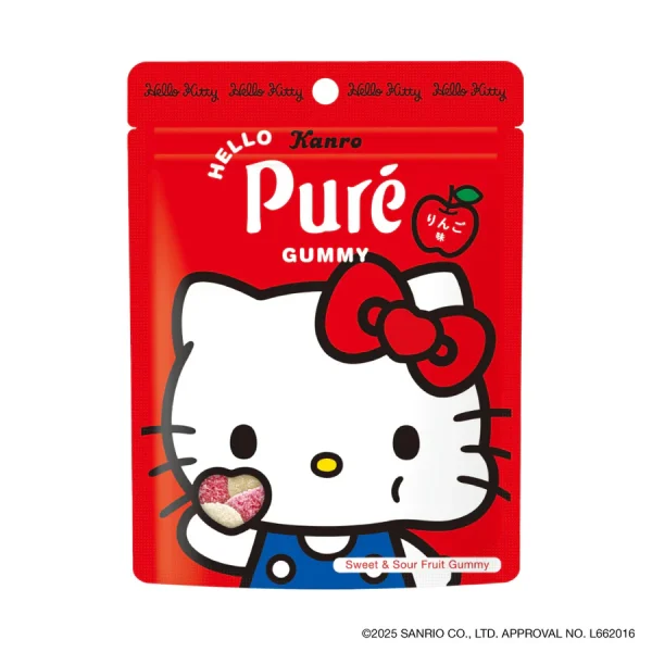 KANRO Fruit Juice Gummies × Hello Kitty Series Gummies 56g