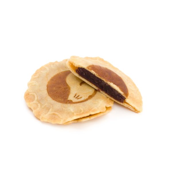 KYO SENDO  Thin Baked Rice Cracker Red Bean Filling  1 Piece