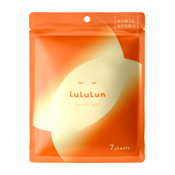 LuLuLun  Aura Bright Mask W 7 sheets