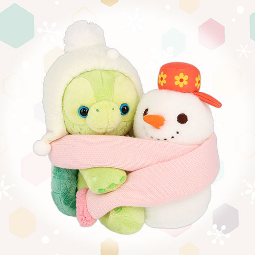 Disney 2025 Winter Snow Secret Limited Edition: Plush Toy Holding a Snowman – Olamira