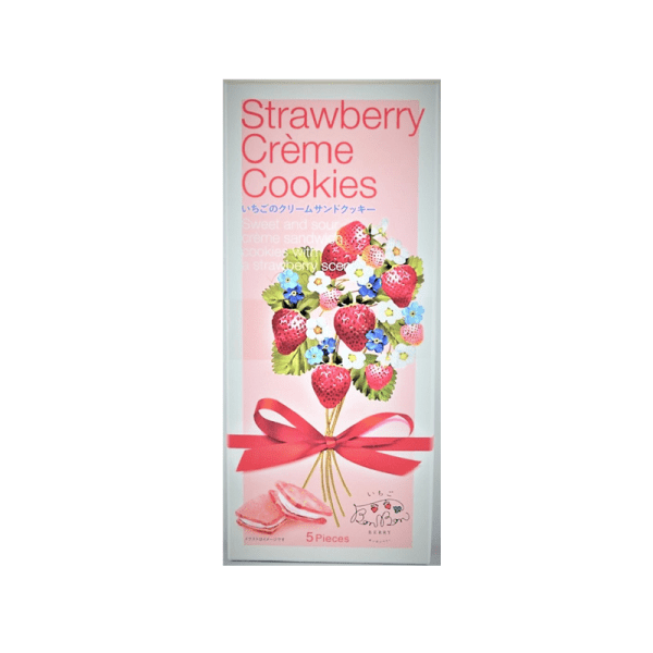 Izu Mura no Eki  Bon Bon Berry Strawberry Filled Cookies  5 Pieces