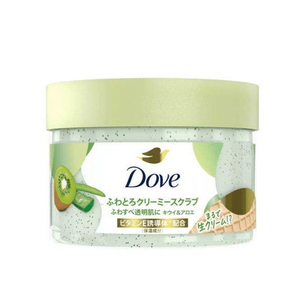 Dove Body  Scrub Pomegranate & Shea Butter  Kiwi & Aloe Scent  298g
