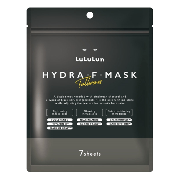 Lululun Hydra-F-Mask- Tightening,Glowing.Skin Coditioning 7 Sheets