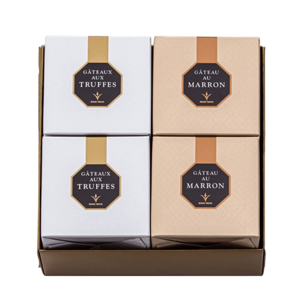 Truffle Cake & Gateau au Marron (4 pieces) (TG-4)