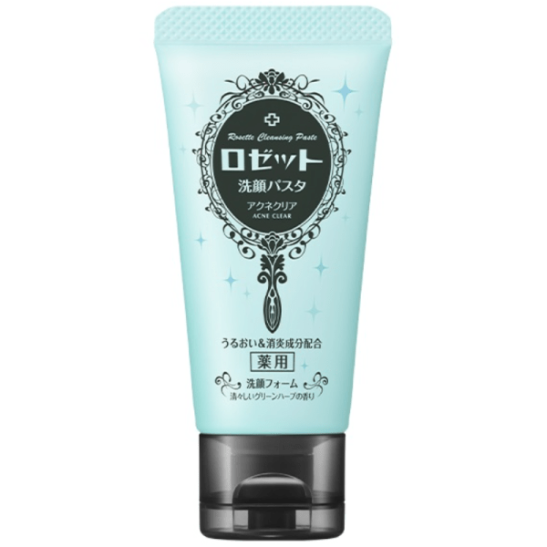 ROSETTE Acne Care Cleansing Paste Herbal Scent 30g