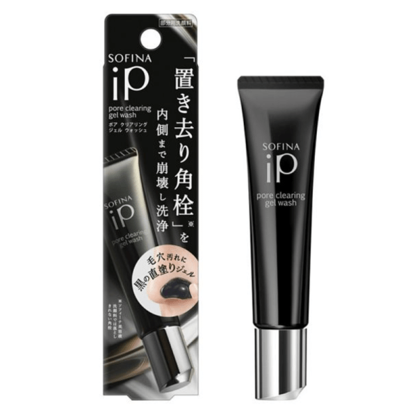 SOFINA iP Pore Cleansing Gel Cleanser Clear Ocean Energy Scent 30g