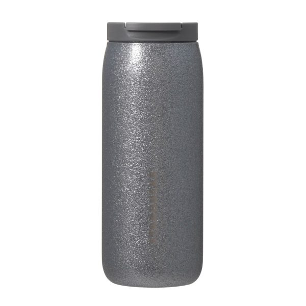 STARBUCKS Glitter Can-Shaped Stainless Steel Bottle Gray 355ml