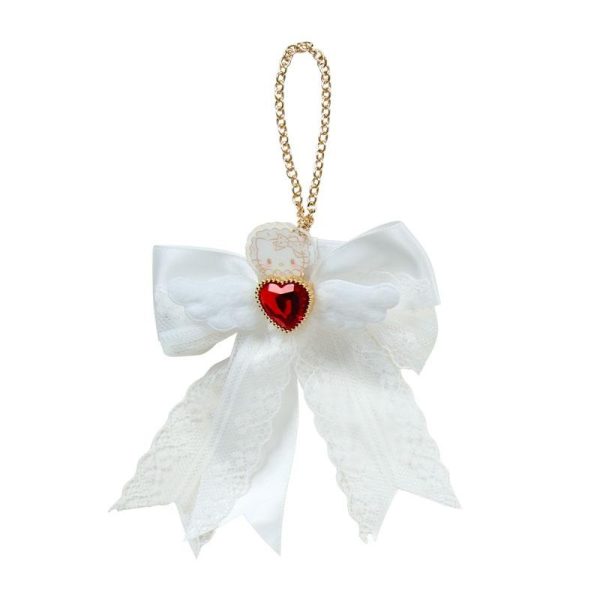 SANRIO Pure White Angel Bow Hanging Charm Blind Box (Random 1 of 10 Designs)