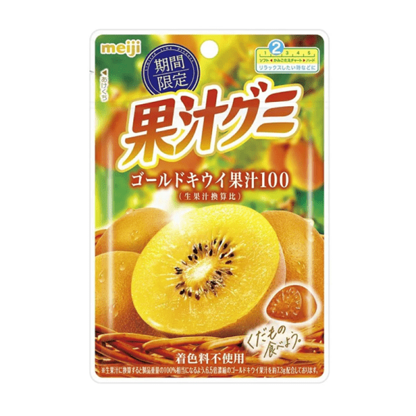 MEIJIi Juice Gummi Gold Kiwi 47g