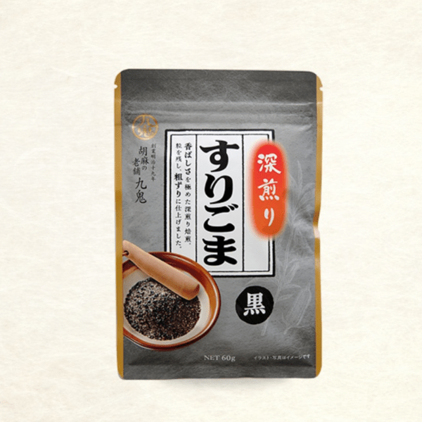 Kuki Roasted Black Sesame Powder 60g